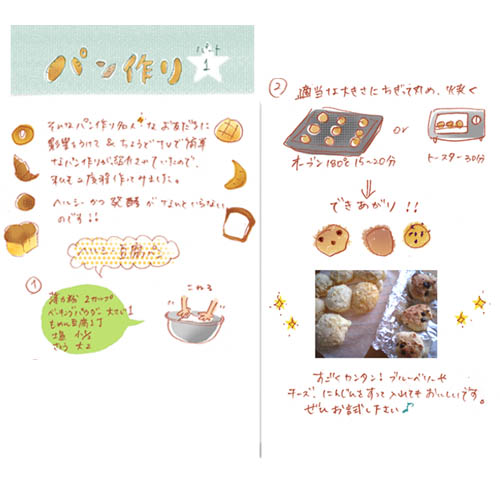 オリジナル　ブログ　パン作り