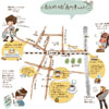 オリジナル　地図　高円寺